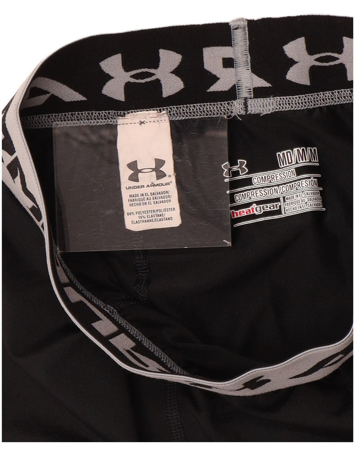 Ανδρικό γραφικό κολάν Under Armour Μεσαίο μαύρο πολυεστέρα