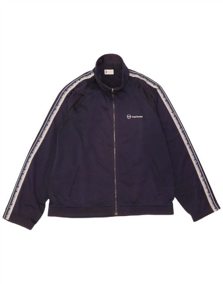 Sergio Tacchini Ανδρική φόρμα γραφικής φόρμας Top Jacket XL Navy Blue