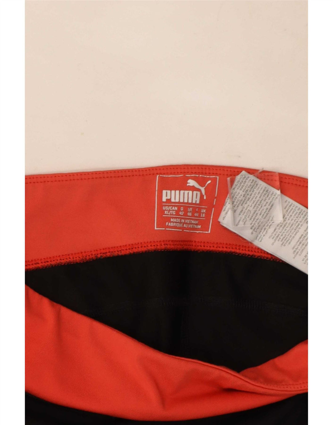 Puma Γυναικεία κολάν Capri UK 16 Large Black Colourblock Πολυεστέρας