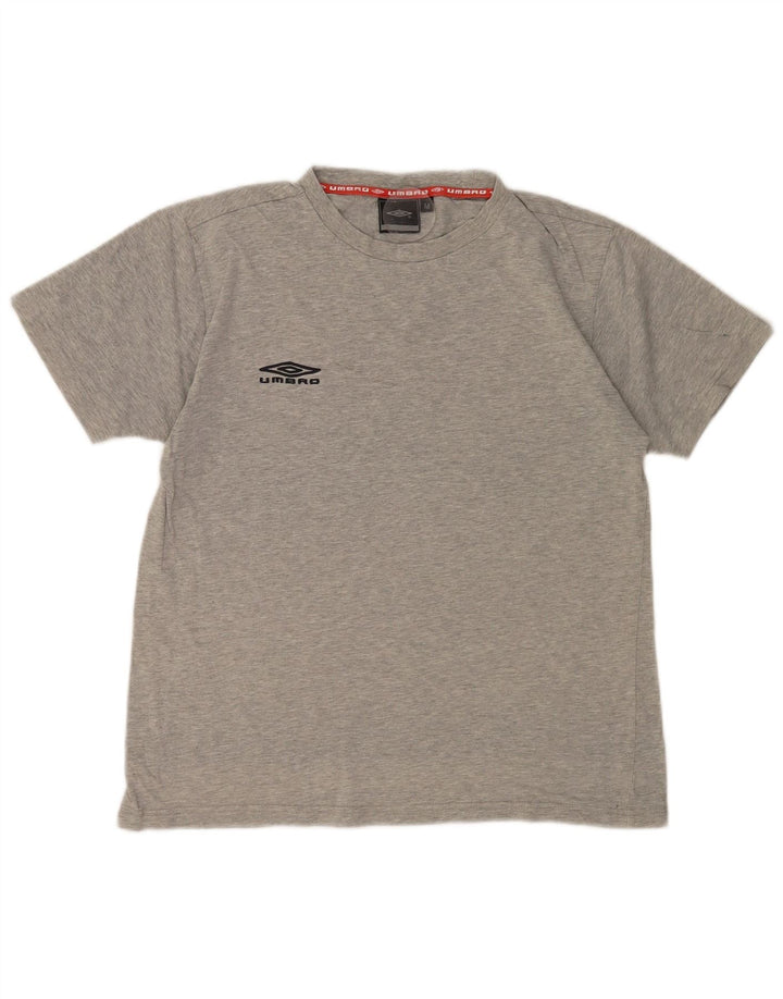 Ανδρικό T-Shirt Umbro Τοπ μεσαίου γκρι βαμβακερό