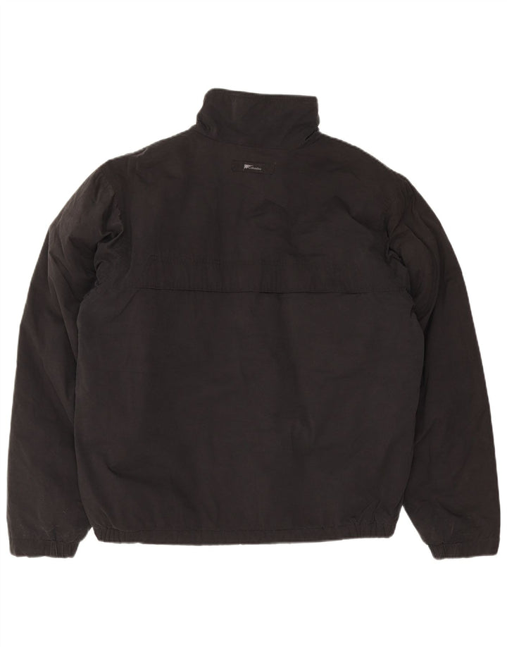 Ανδρικό τζάκετ Columbia Windbreaker UK 38 Medium Black Cotton