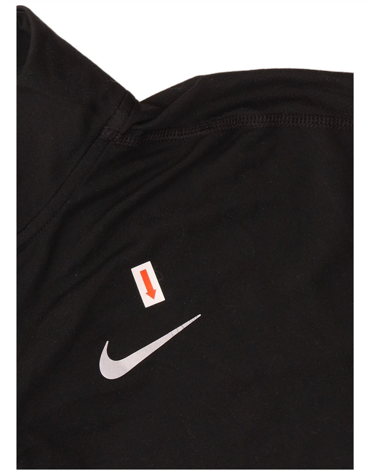 Γυναικεία NIKE Dri Fit με φερμουάρ πουλόβερ φόρμα Top 10 Small Black