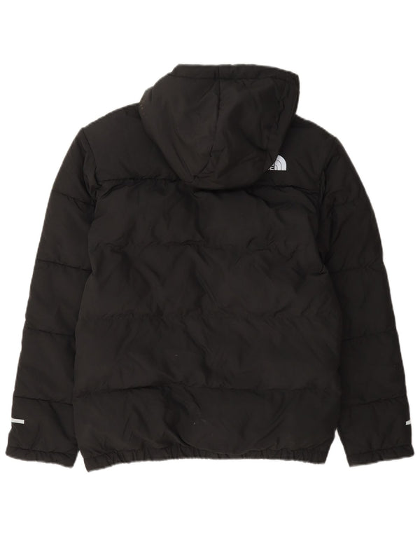 The North Face Boys Hooded Jacket padded 14-15 Years XL Black Polyester