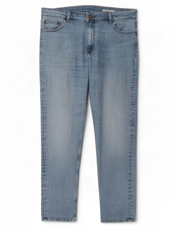 Marks & Spencer Γυναικεία Relaxed Fit Slim Jeans UK 16 Large W34 L27 Blue