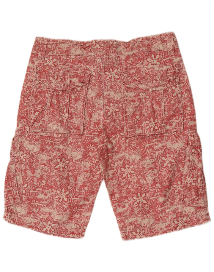 Ανδρικό σορτς Cargo Fat Face W32 Medium Red Floral
