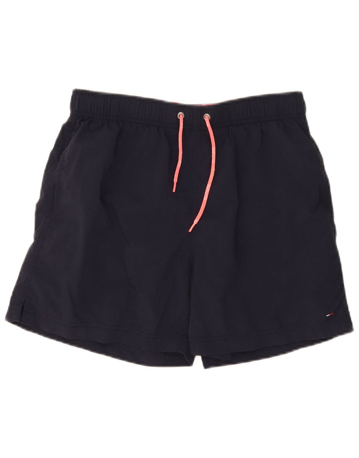 Ανδρικό σορτς κολύμβησης Tommy Hilfiger Small Navy Blue Nylon
