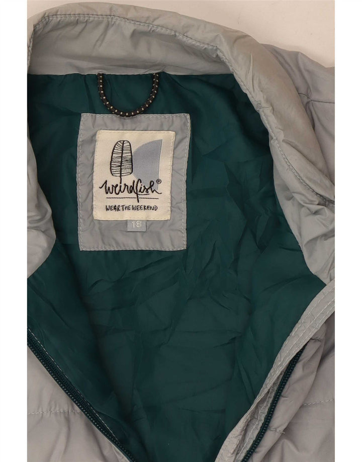 Γυναικείο μπουφάν Weird Fish UK 18 XL Blue Nylon