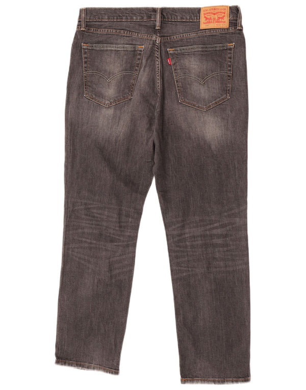 Levi's Mens 541 Slim Jeans W36 L32 Γκρι βαμβακερό