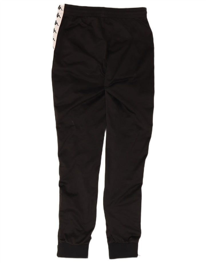 KAPPA Γυναικεία αθλητική φόρμα παντελόνι Joggers UK 14 Medium Black Colourblock