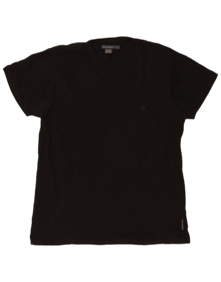Ανδρικό T-Shirt French Connection Top XL Μαύρο βαμβακερό