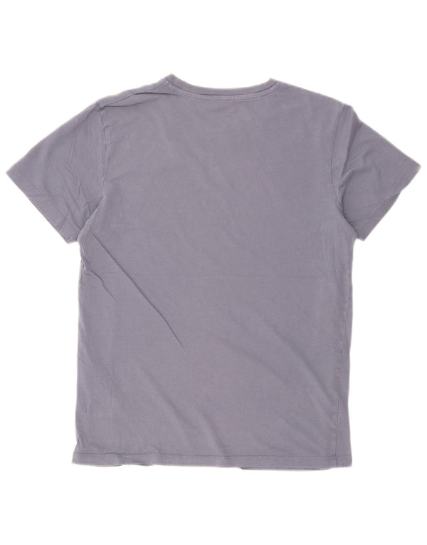 Jack & Jones Ανδρικό γραφικό T-Shirt Top XS Blue Cotton