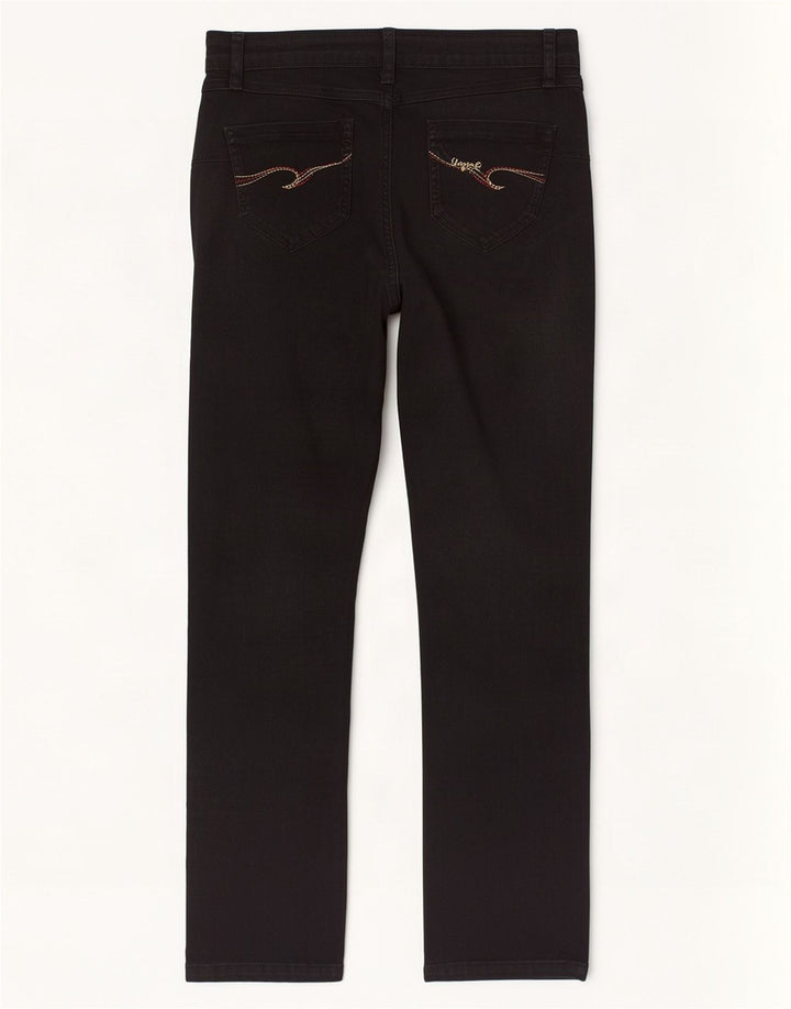 Γυναικείο Skinny Jeans Desigual W32 L32 Black Houndstooth