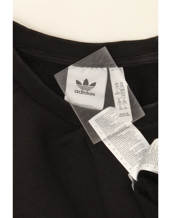 Ανδρικό φούτερ ADIDAS Jumper 2XL Μαύρο βαμβακερό