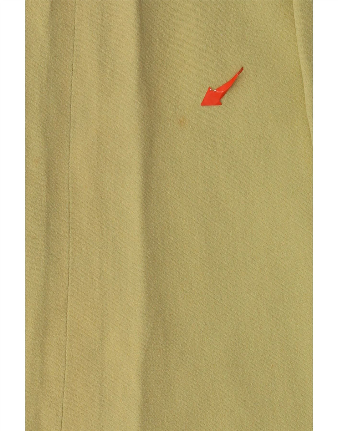 VALENTINO Γυναικεία ίσια φούστα UK 14 Medium W30 Yellow