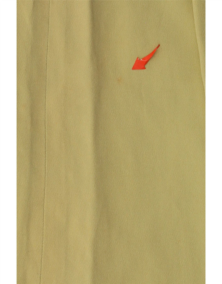 VALENTINO Γυναικεία ίσια φούστα UK 14 Medium W30 Yellow