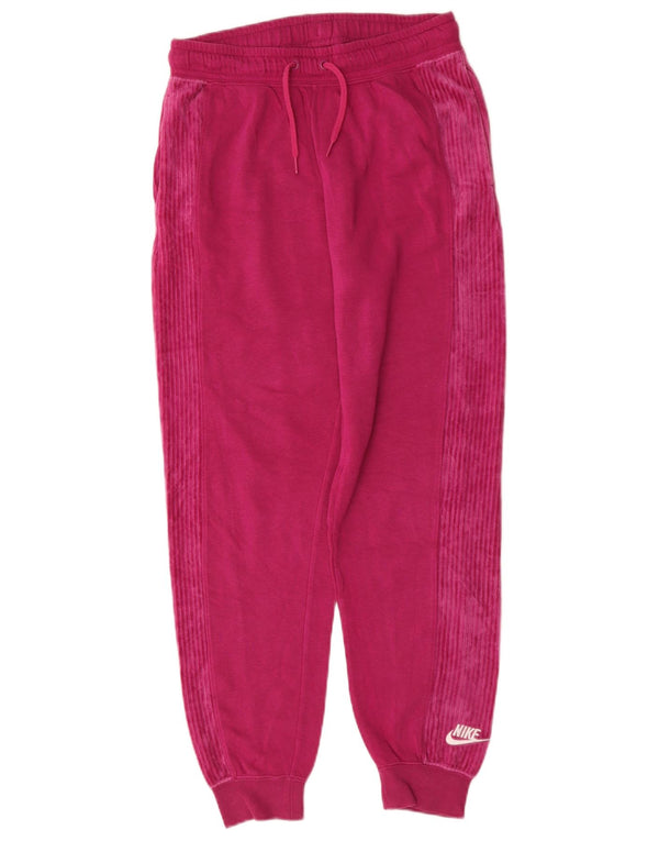 Γυναικεία αθλητική φόρμα Nike Παντελόνι Joggers UK 10 Small Pink Cotton