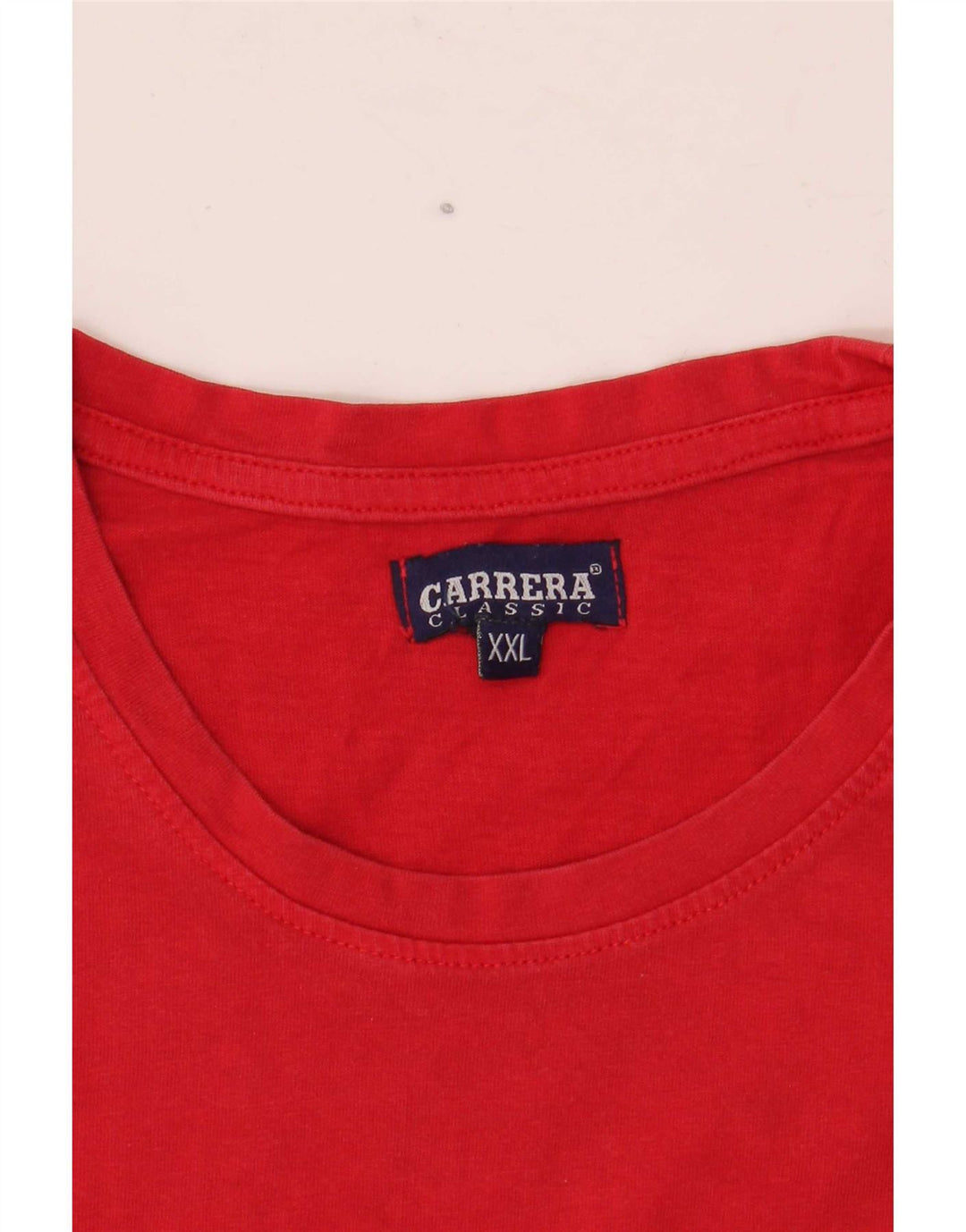 Ανδρικό γραφικό T-Shirt Carrera Top 2XL κόκκινο βαμβακερό