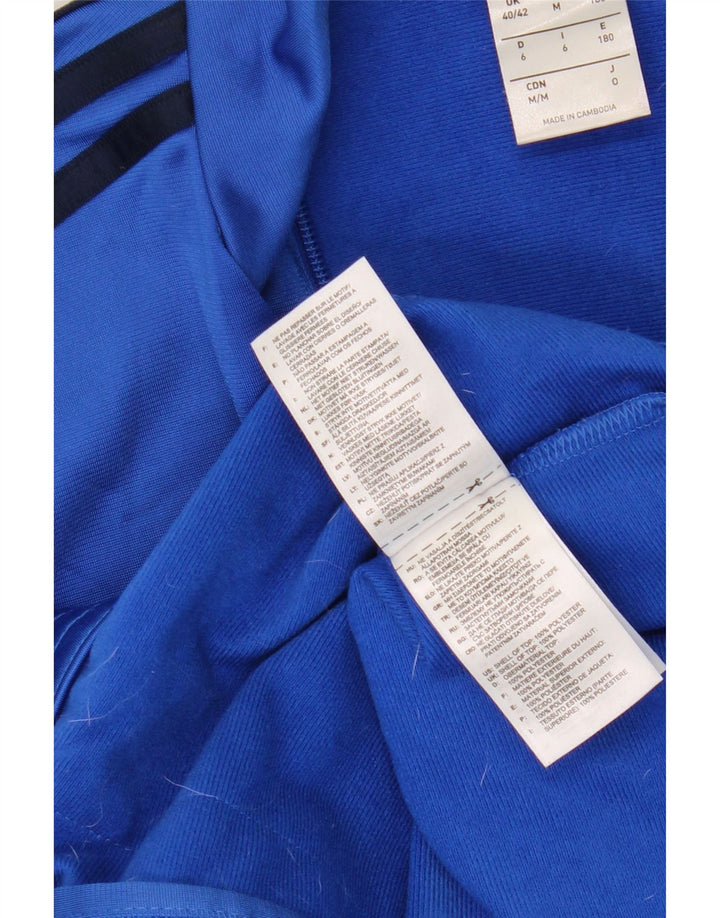 Ανδρική φόρμα Adidas Top Jacket UK 40/42 Medium Blue Colorblock Polyester