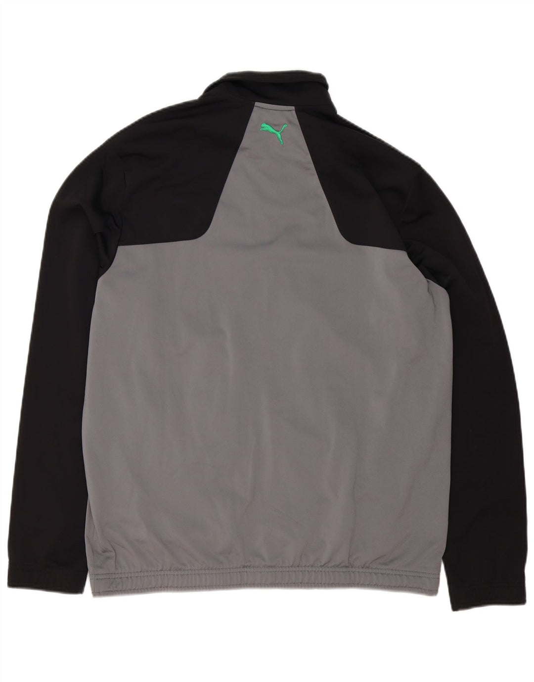 Ανδρική φόρμα αθλητικής φόρμας Puma με γραφικά Loose Fit Top Jacket Small Grey Colourblock