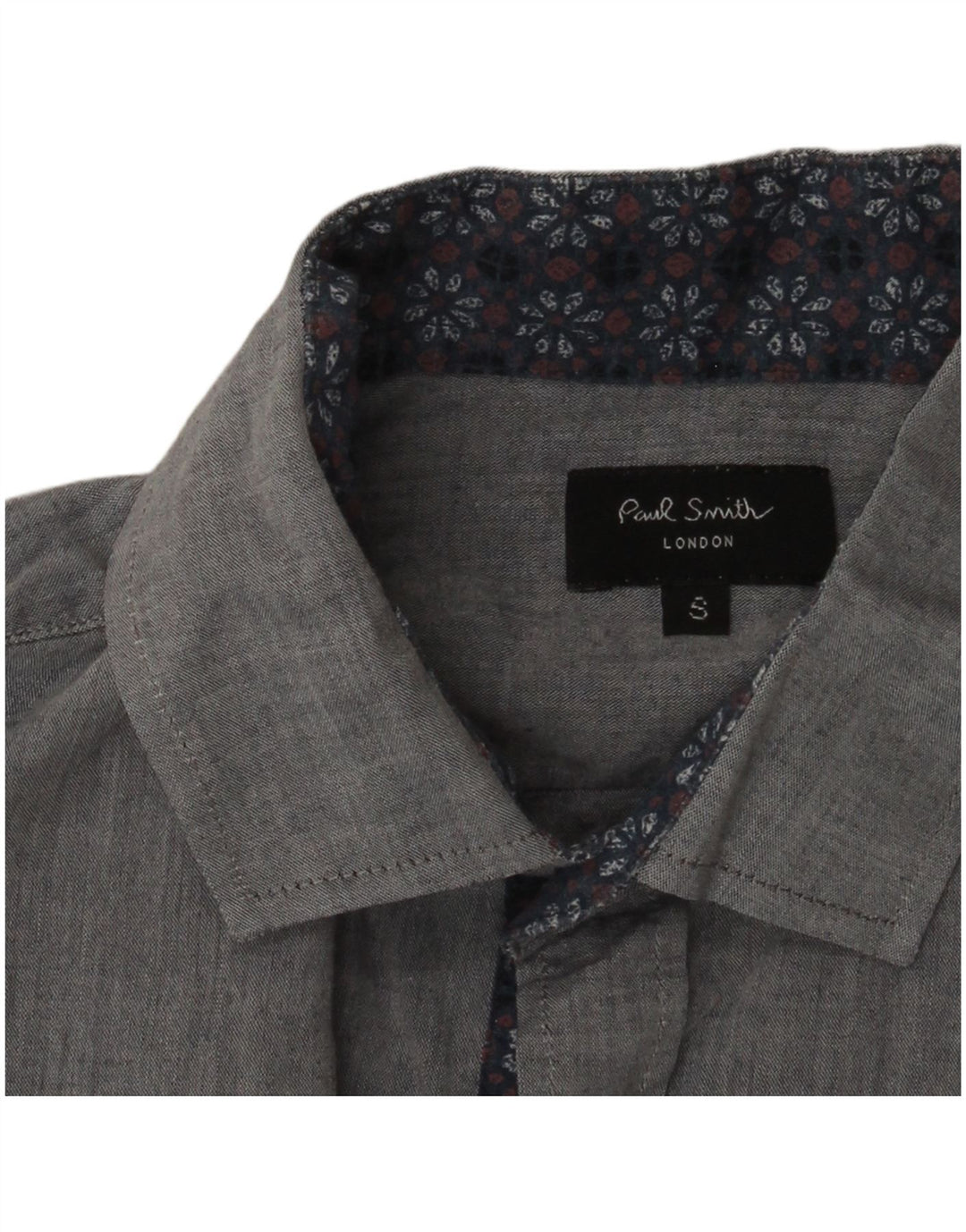 Ανδρικό πουκάμισο Paul Smith σε γκρι μικρό χρώμα