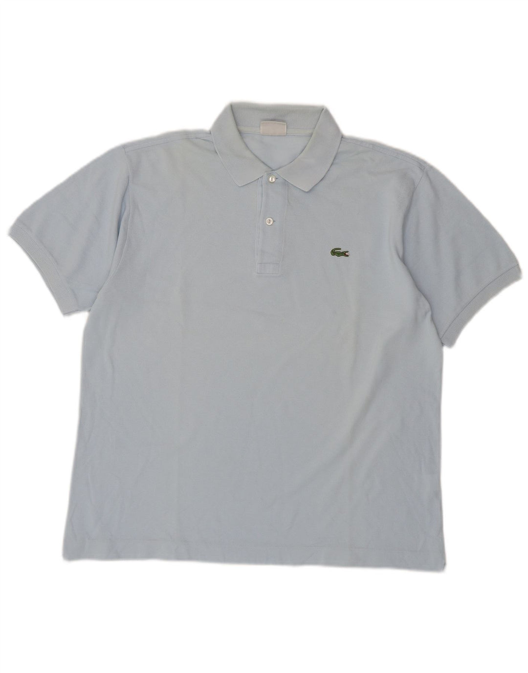 Ανδρικό μπλουζάκι πόλο Lacoste, μέγεθος 5, μεγάλο μπλε βαμβακερό