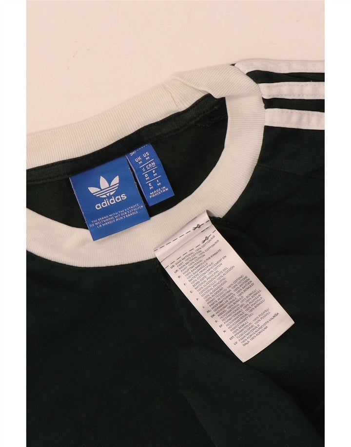 Ανδρικό γραφικό T-Shirt Adidas Top Μεσαίο πράσινο βαμβακερό