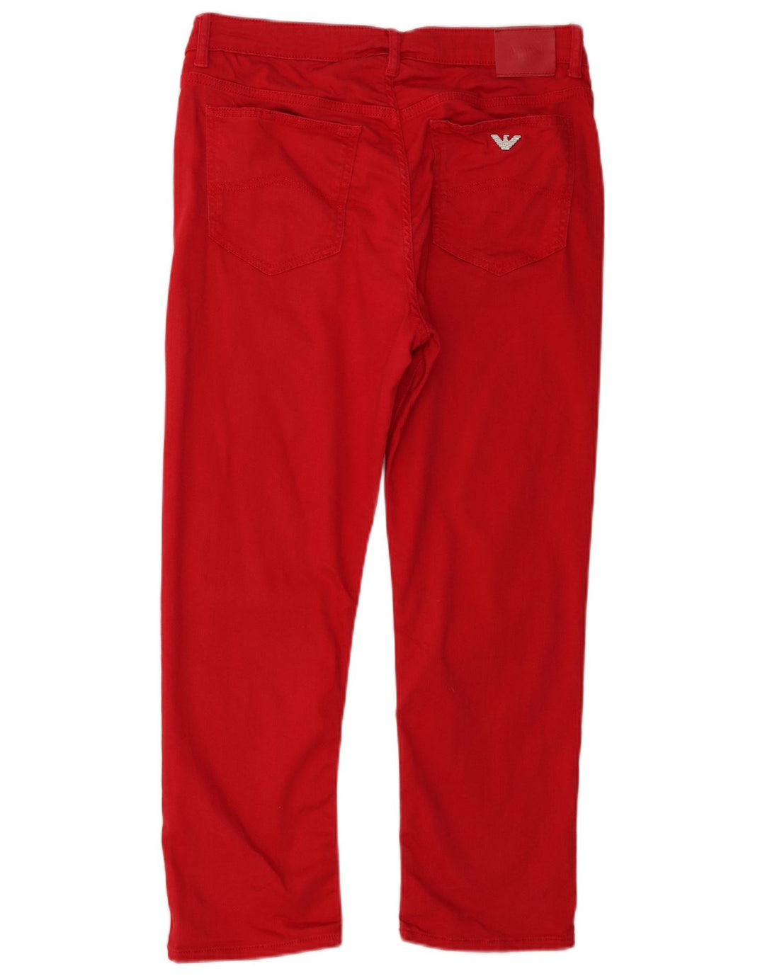 Armani Γυναικείο Slim Jeans W29 L25 Red Lyocell