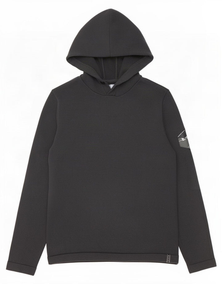 Jack & Jones Ανδρικό μπλουζάκι με κουκούλα, μικρό γκρι βαμβακερό