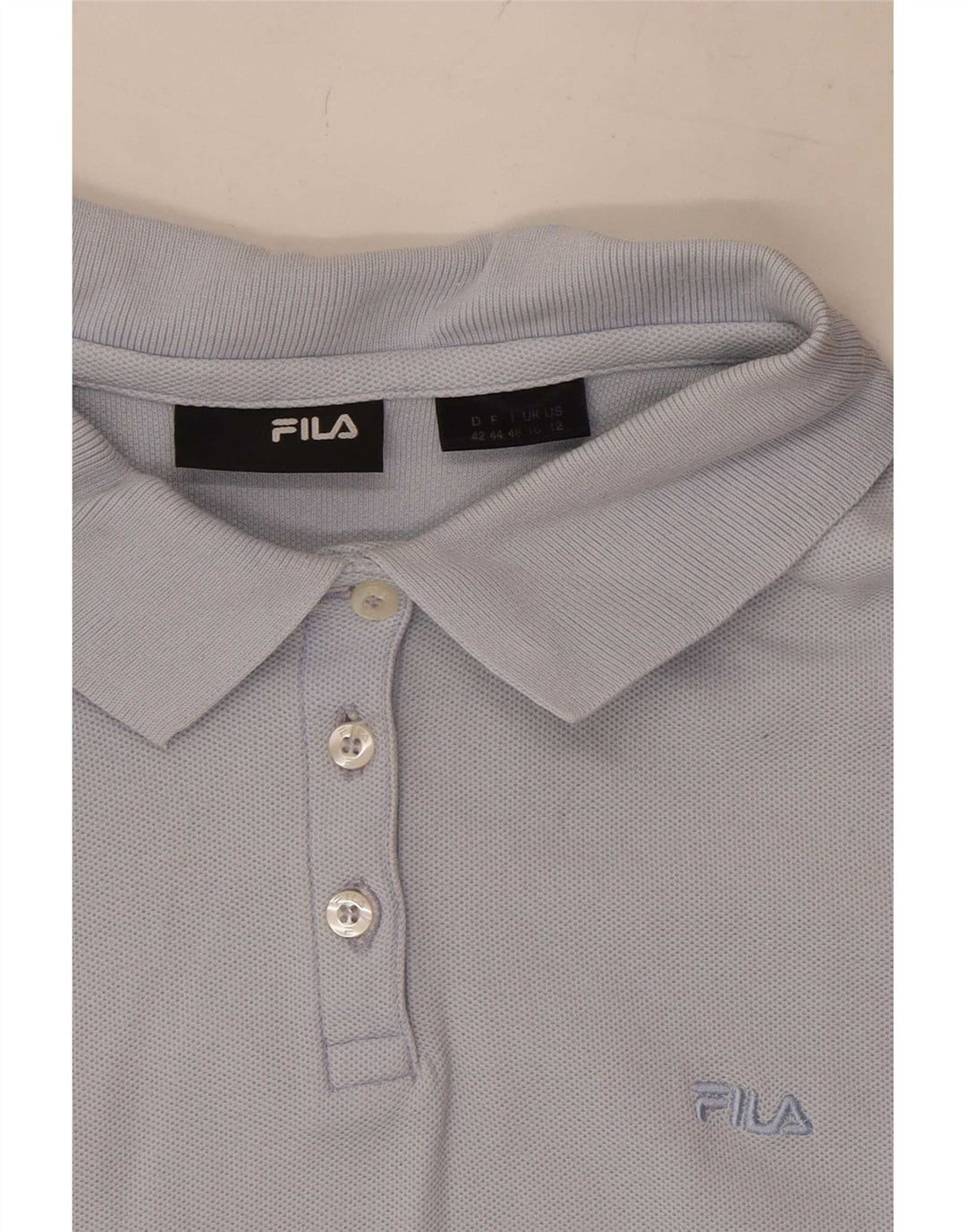 Fila γυναικείο μπλουζάκι πόλο UK 16 Large Blue