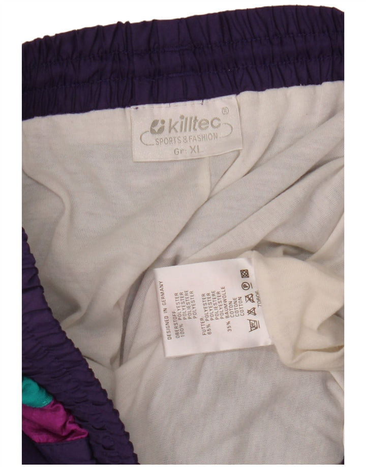 Ανδρική φόρμα Killtec Παντελόνι Joggers XL Purple Colourblock Polyester