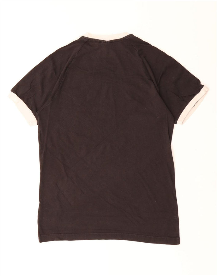 Ανδρικό T-Shirt ADIDAS Top Μικρό μαύρο βαμβακερό