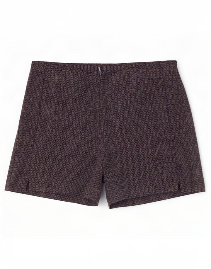 Zara Γυναικείο Casual σορτς Medium W28 Navy Blue Geometric
