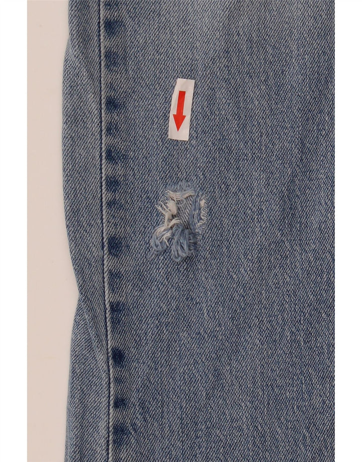 Levi's Mens 502 Straight Jeans W33 L32 Blue Cotton
