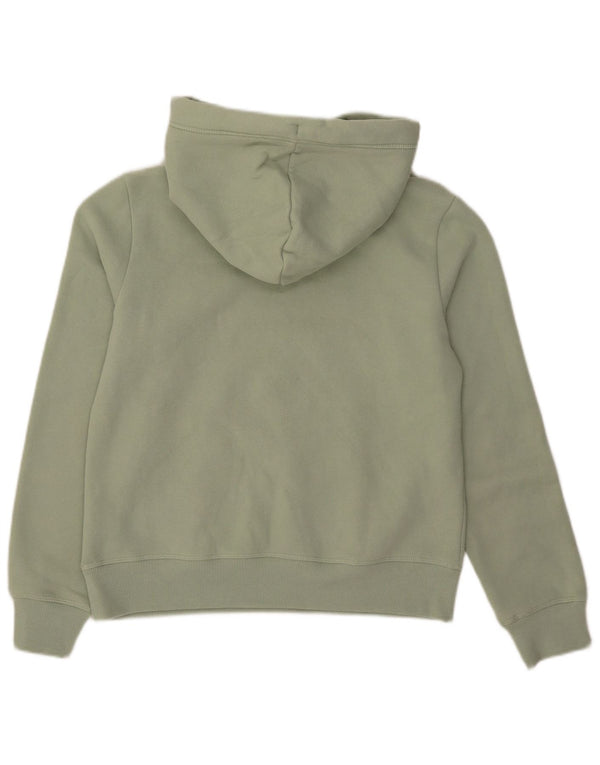 Superdry γυναικείο φούτερ με κουκούλα UK 12 Βαμβακερό μεσαίο πράσινο