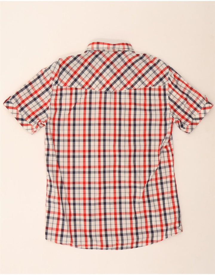 Ανδρικό κοντομάνικο πουκάμισο Mustang XL πολύχρωμο βαμβακερό