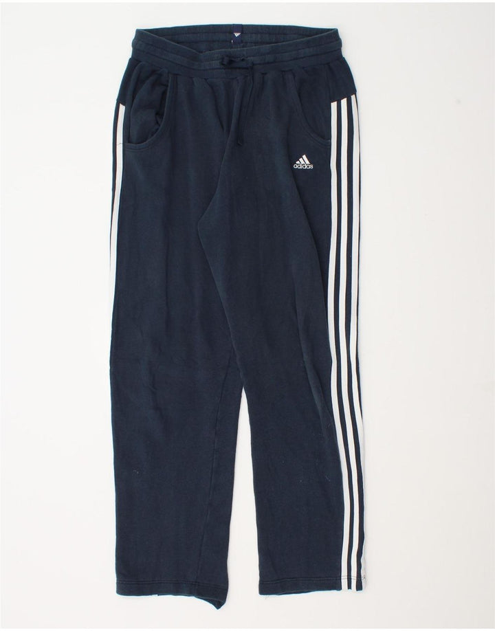 Ανδρική φόρμα Adidas UK 38/40 Medium Navy Blue από βαμβάκι