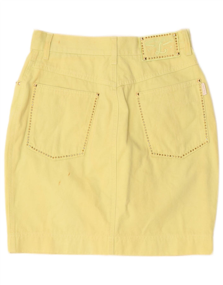 Γυναικεία Μίνι Φούστα Laurel EU 38 Medium W28 Κίτρινο βαμβακερό