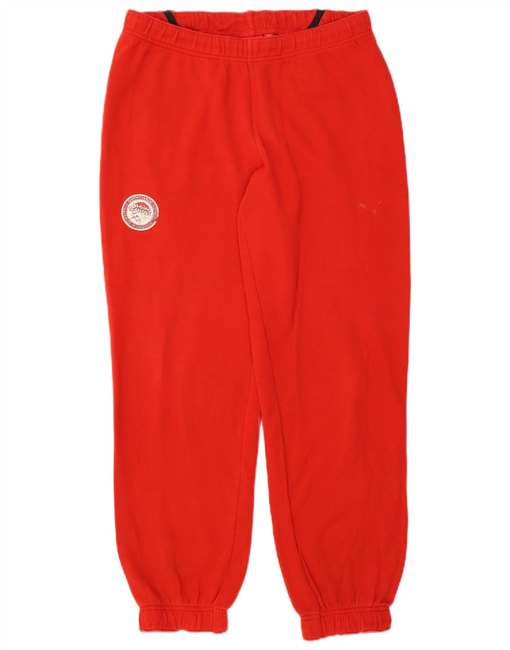 Ανδρική φόρμα Puma Παντελόνι Joggers μεγάλο κόκκινο βαμβακερό