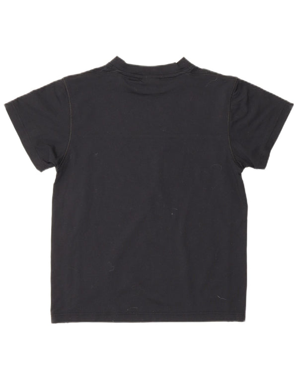 DIADORA Γυναικείο T-Shirt Crop Top UK 10 Small Black Polyamide