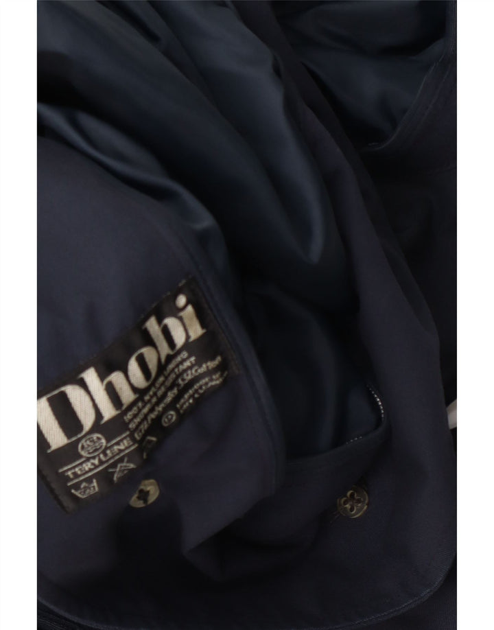 Dhobi Ανδρικό Πανωφόρι UK 38 Medium Navy Blue Polyester