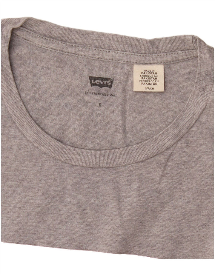 Ανδρικό γραφικό T-shirt Levi's Top Small Grey Flecked