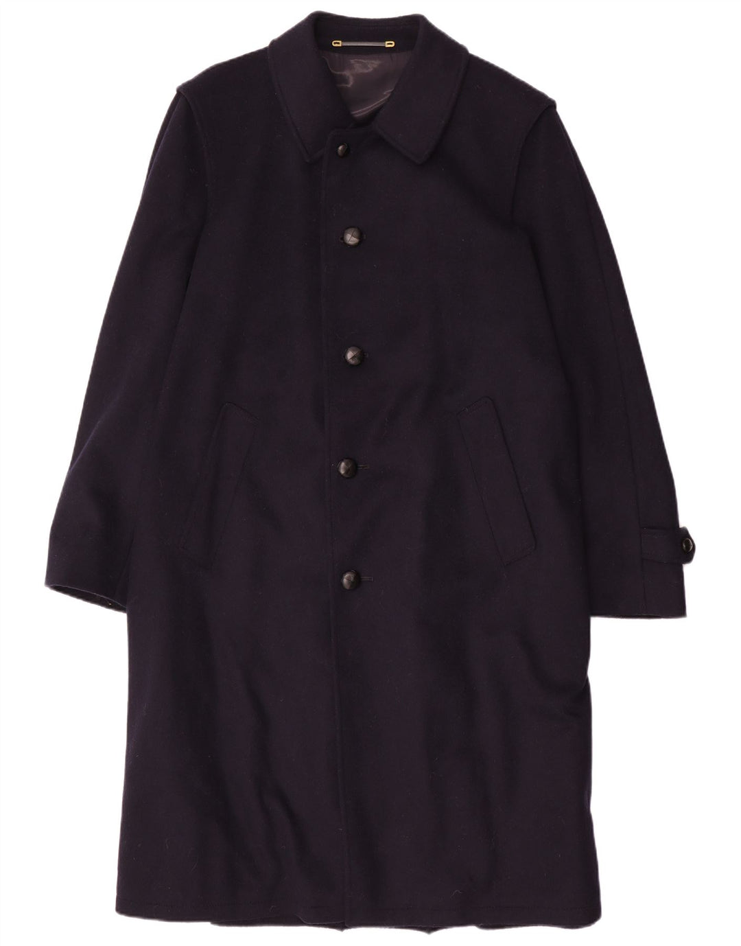 Ανδρικό πανωφόρι Pischl EU 50 Large Navy Blue Wool