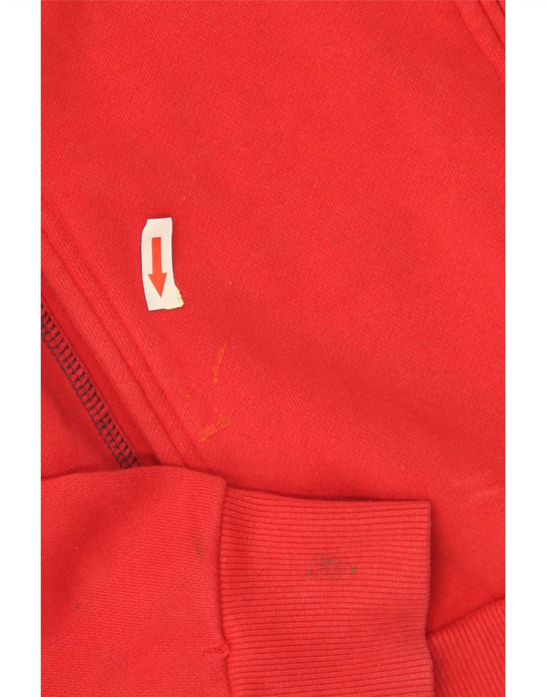 Sergio Tacchini Γυναικεία αθλητική φόρμα Top Jacket UK 14 Μεσαίο κόκκινο βαμβακερό