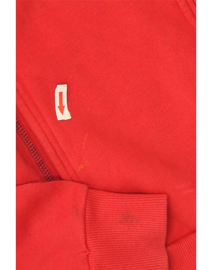 Sergio Tacchini Γυναικεία αθλητική φόρμα Top Jacket UK 14 Μεσαίο κόκκινο βαμβακερό