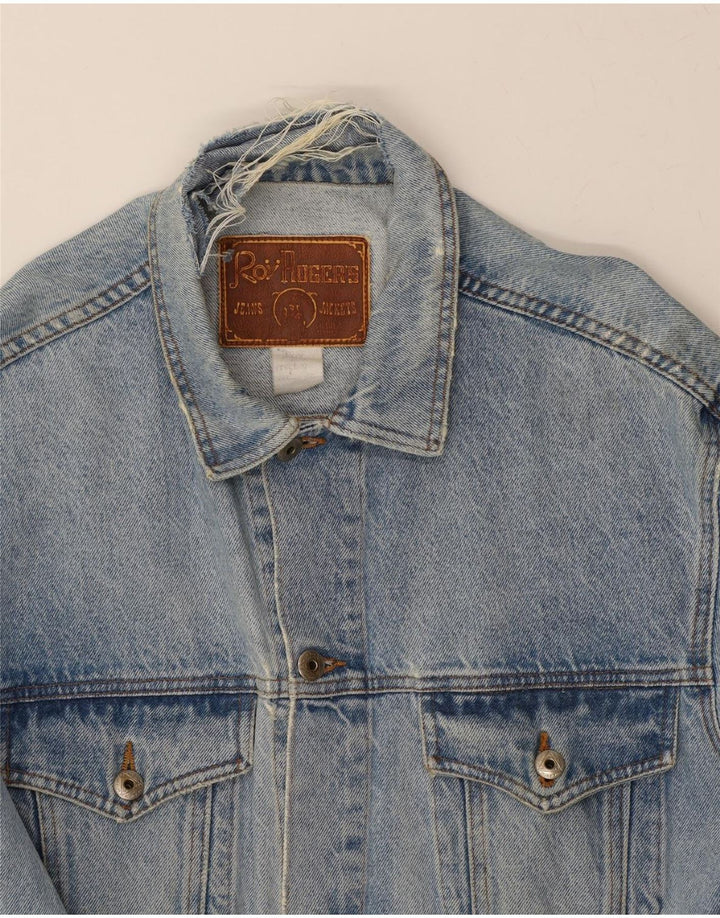 Ανδρικό τζιν μπουφάν ROY ROGERS UK 38 Medium Blue