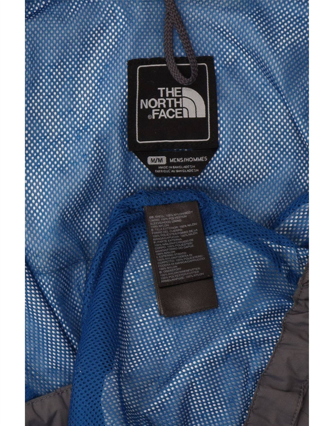 THE NORTH FACE Ανδρικό μπουφάν βροχής με κουκούλα UK 38 Medium Grey Nylon