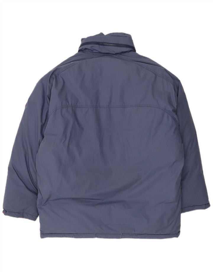 Ανδρικό μπουφάν με κουκούλα Diadora UK 38 Medium Navy Blue