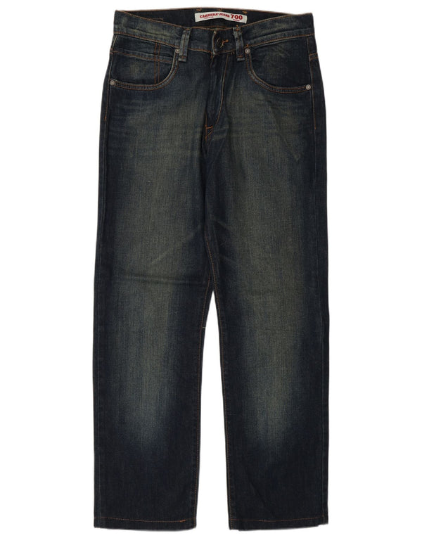 Carrera Ανδρικά 700 Straight Jeans IT 46 Small W31 L30 Navy Blue Cotton
