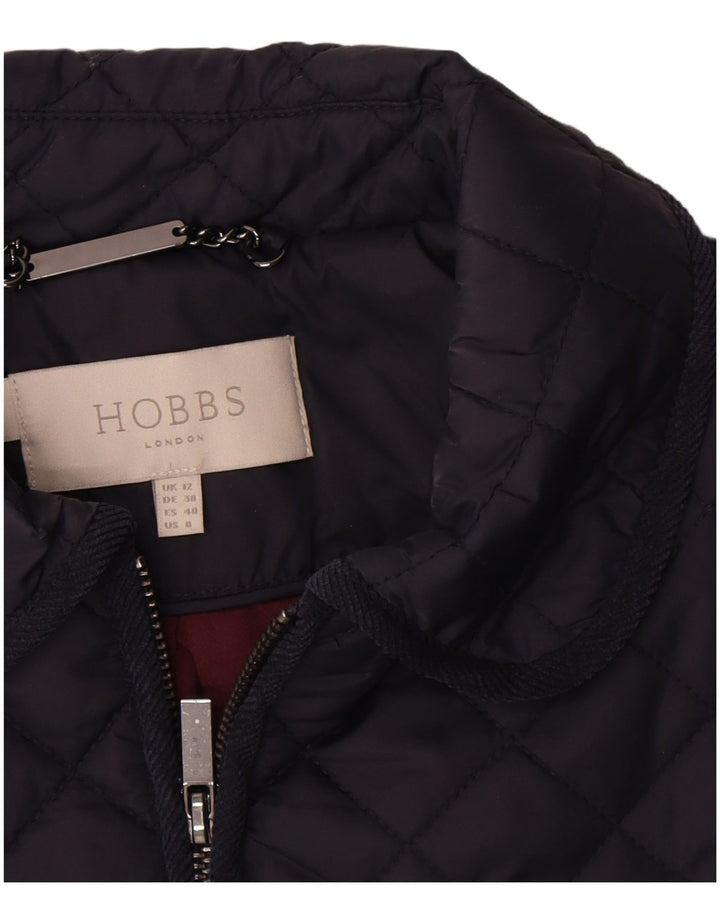Hobbs Γυναικείο Καπιτονέ μπουφάν UK 12 Medium Navy Blue Polyamide