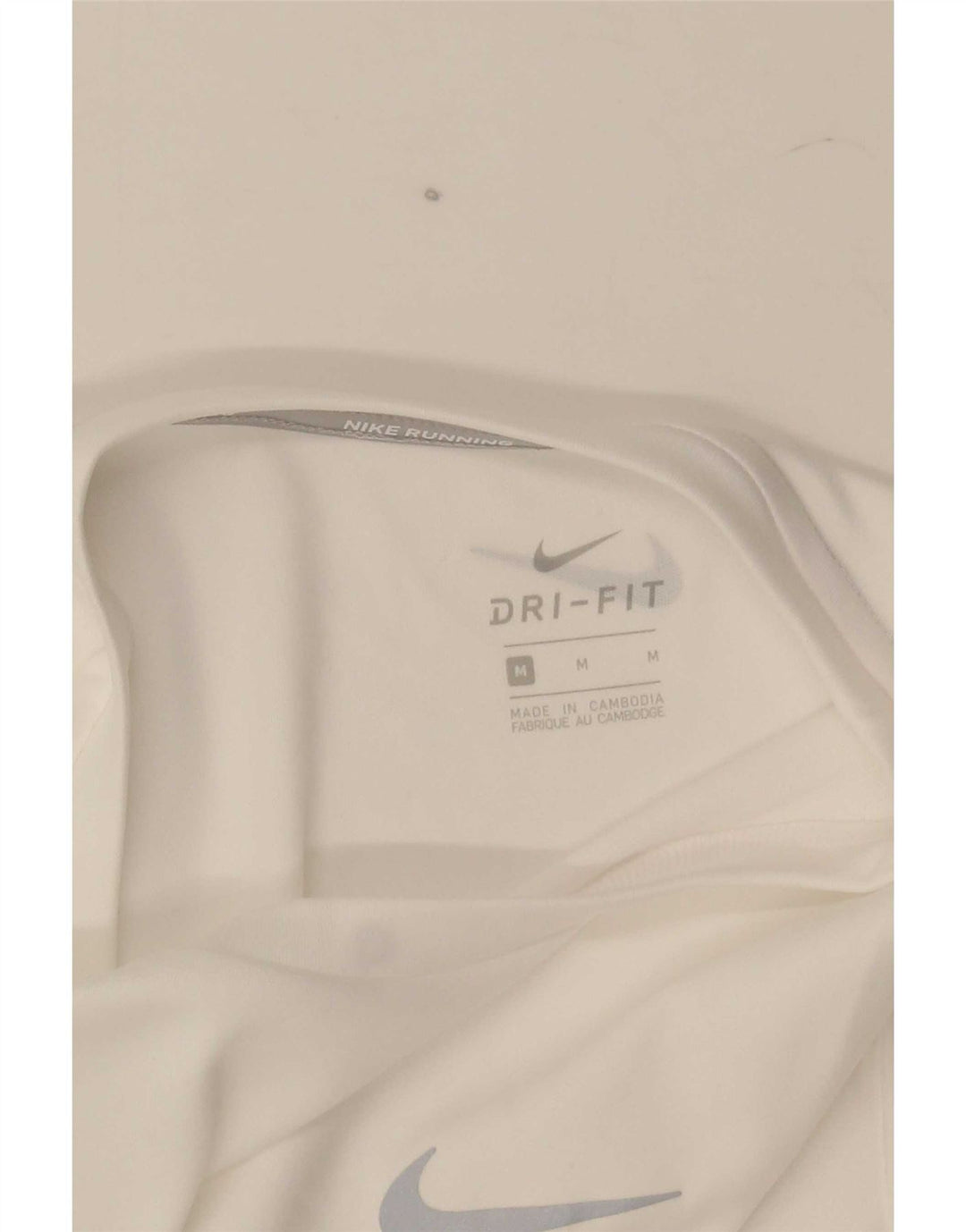 Ανδρικό μπλουζάκι Nike Dri Fit, μεσαίο λευκό
